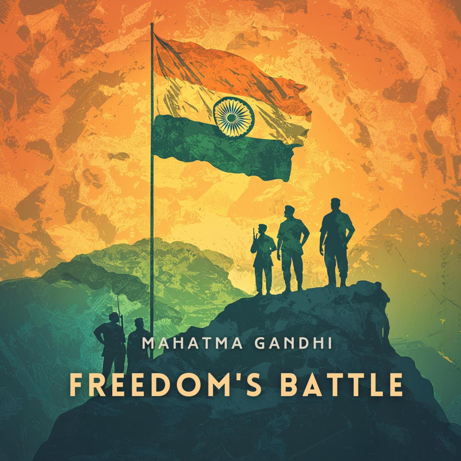 Freedoms Battle Audiobook, by Mahatma Gandhi