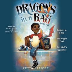 Dragons in a Bag: Books 1-3: Dragons in a Bag; The Dragon Thief; and The Witch's Apprentice Audibook, by Zetta Elliott