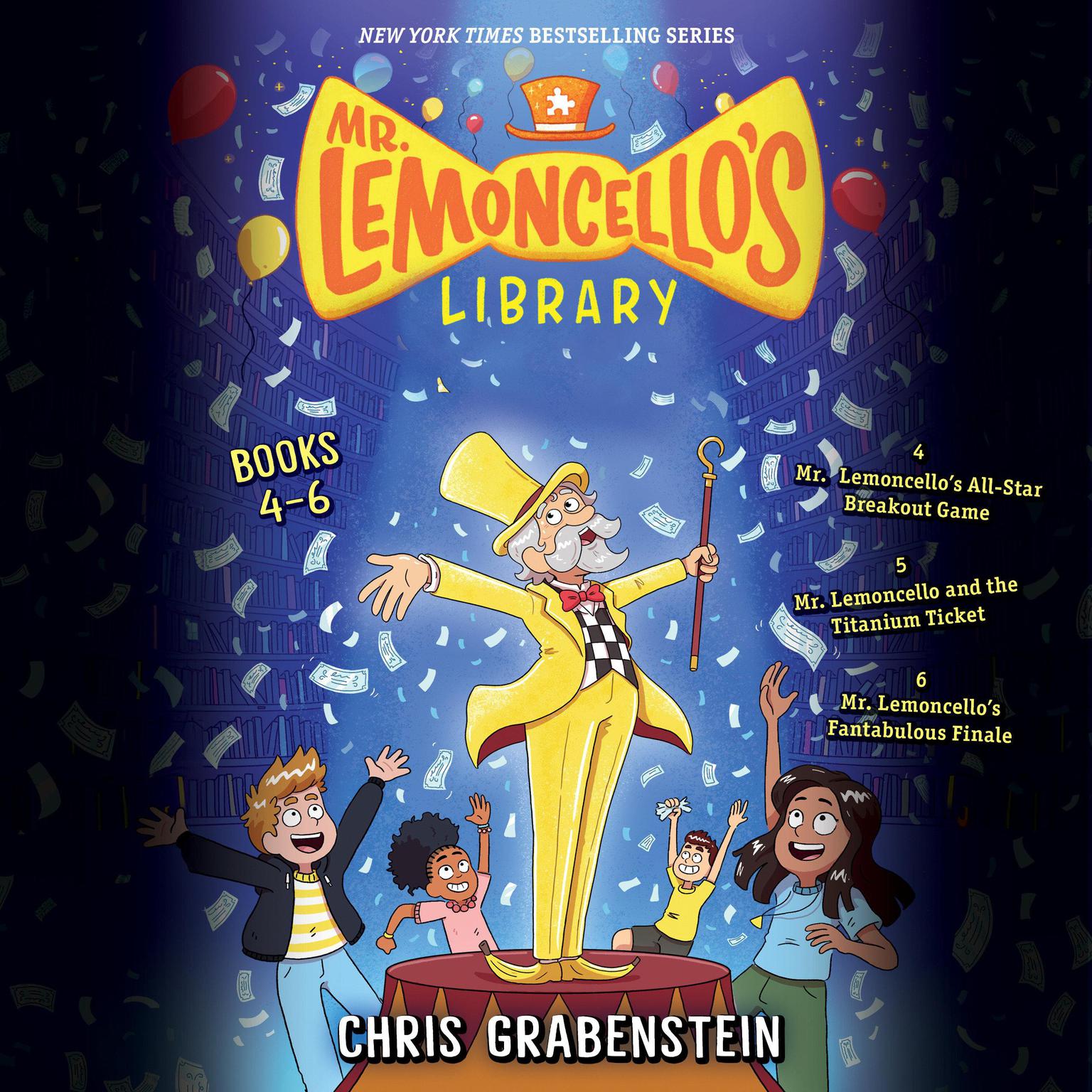 Mr. Lemoncellos Library: Books 4-6: Mr. Lemoncellos All-Star Breakout Game; Mr. Lemoncello and the Titanium Ticket; Mr. Lemoncellos Fantabulous Finale Audiobook, by Chris Grabenstein