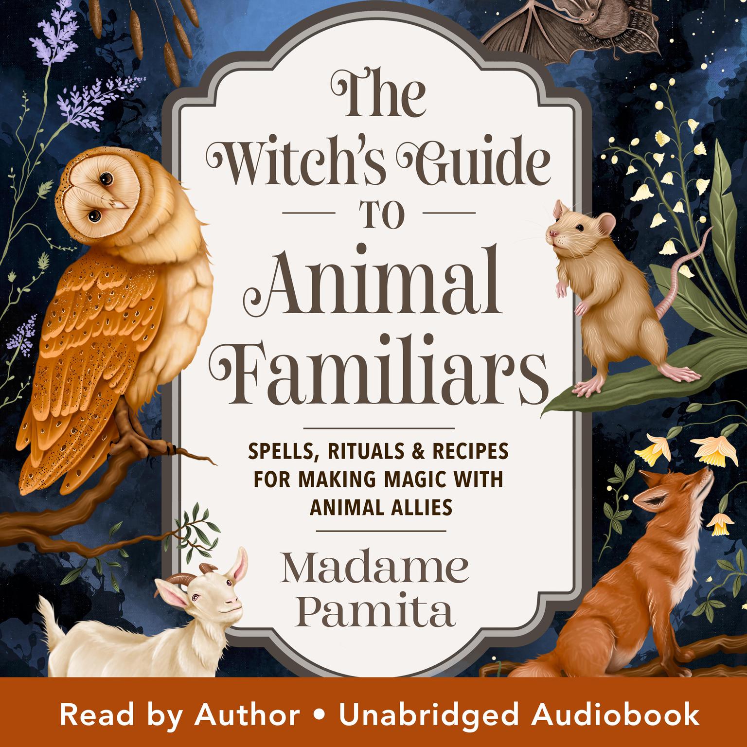 The Witchs Guide to Animal Familiars: Spells, Rituals & Recipes for Making Magic with Animal Allies Audiobook, by Madame Pamita