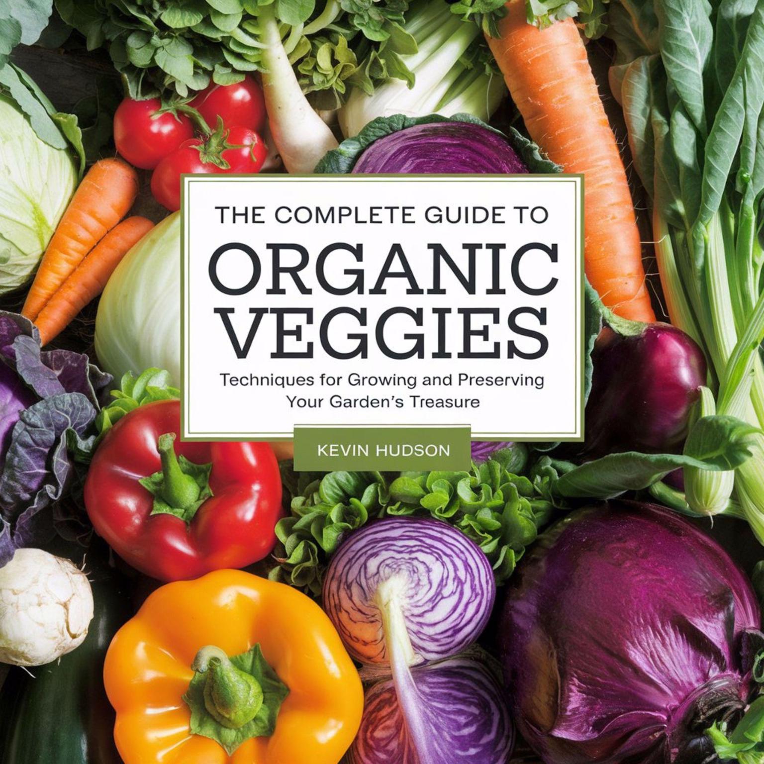 The Complete Guide to Organic Veggies:: Techniques for Growing and Preserving Your Gardens Treasures Audiobook, by Kevin Hudson