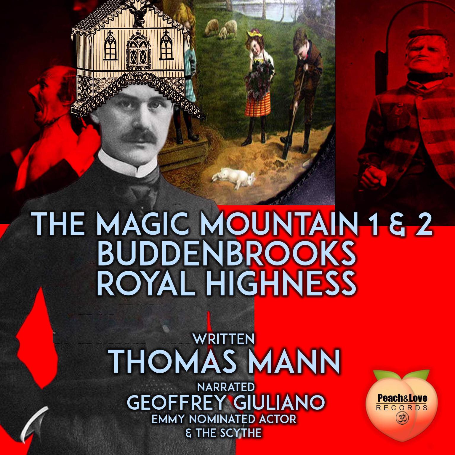 The Magic Mountain 1 & 2 Buddenbrooks Royal Highness Audiobook, by Thomas Mann