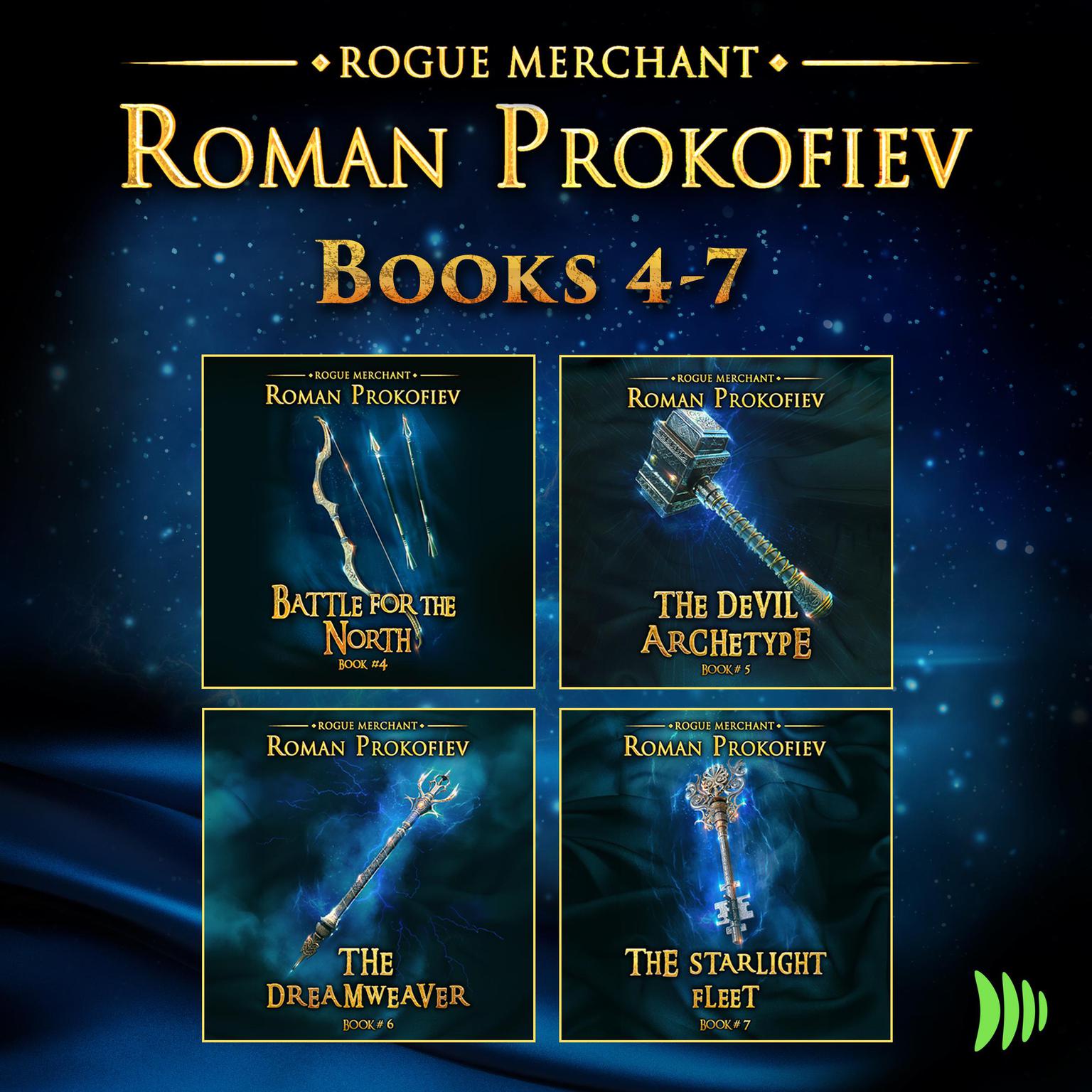 Rogue Merchant: Books 4-7 Audiobook, by Roman Prokofiev