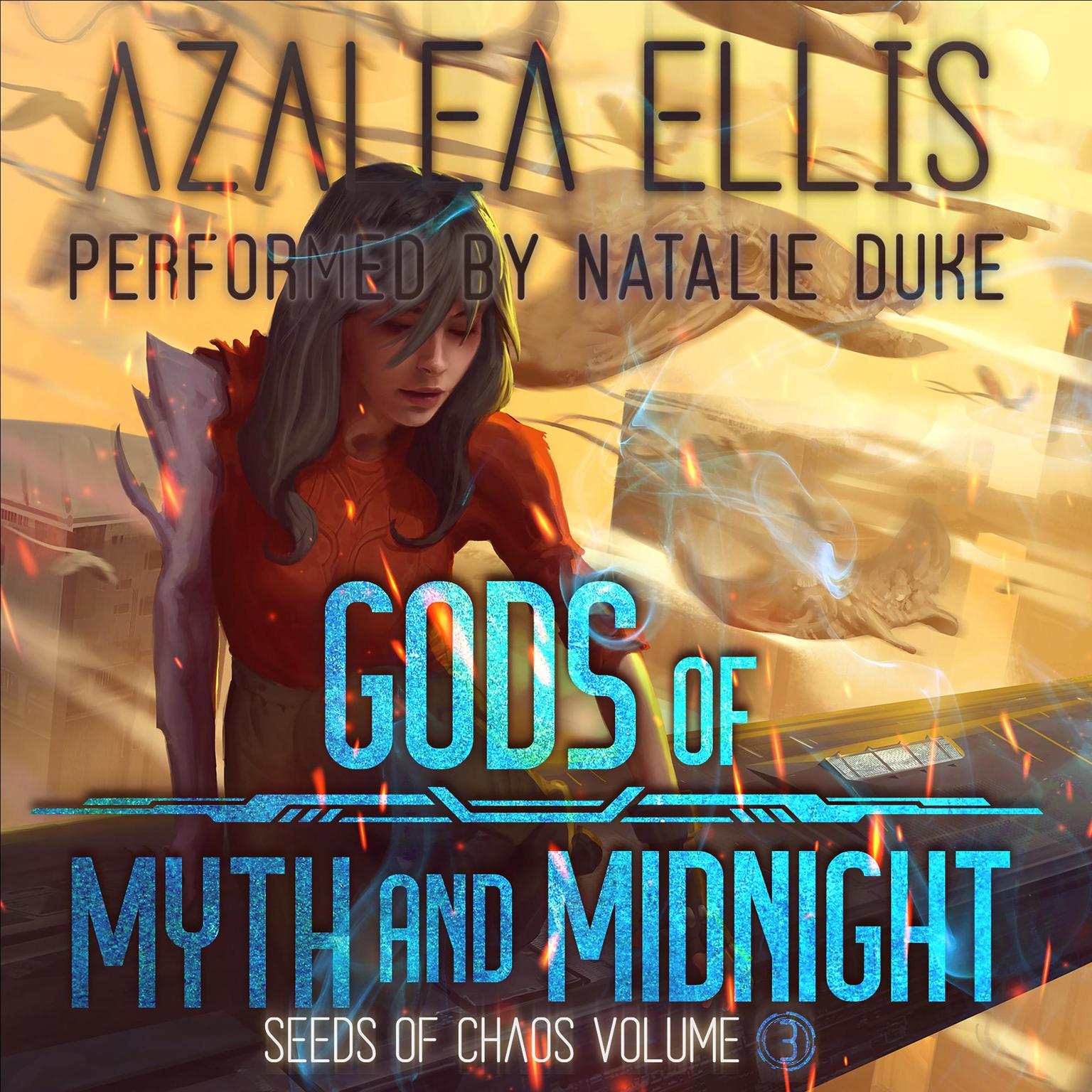 Gods of Myth and Midnight: A Science Fiction LitRPG Audiobook, by Azalea Ellis