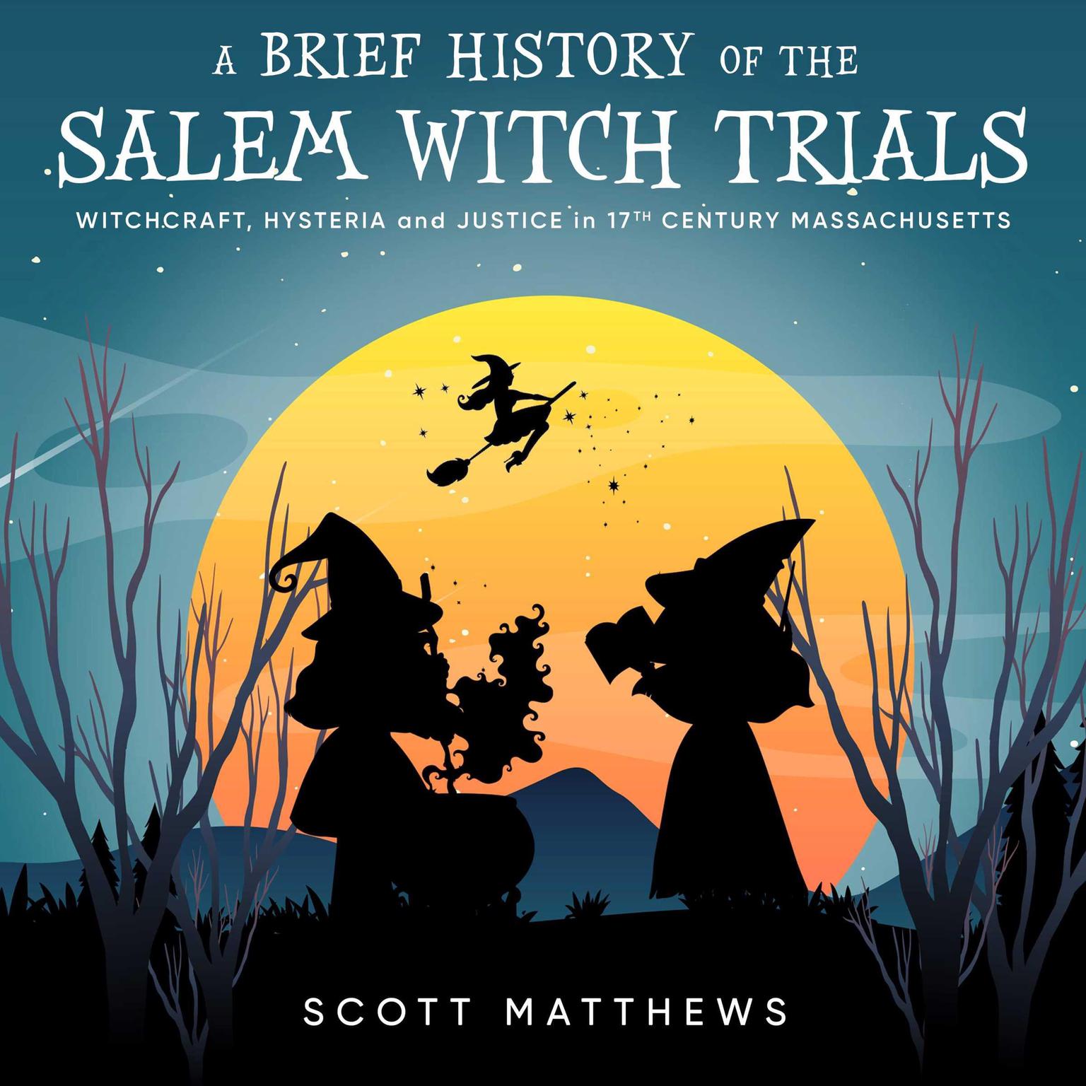 A Brief History of the Salem Witch Trials - Witchcraft Hysteria and Justice in 17th Century Massachusetts Audiobook, by Scott Matthews