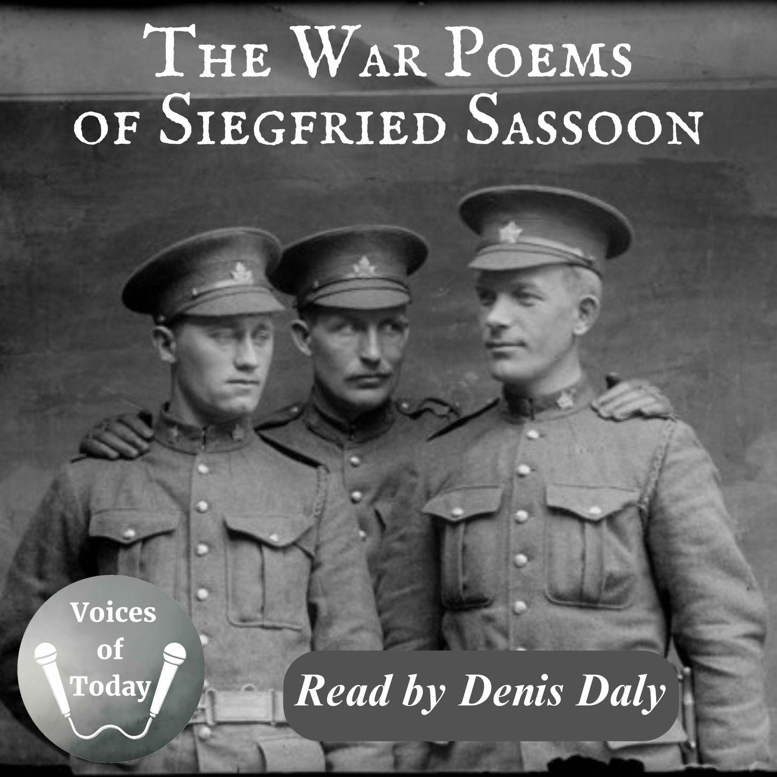 The War Poems of Siegfried Sassoon Audiobook, by Siegfried Sassoon