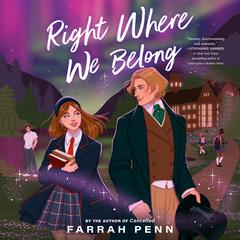 Right Where We Belong Audibook, by Farrah Penn
