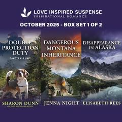 Love Inspired Suspense October 2025 - Box Set 1 of 2 Audibook, by Sharon Dunn