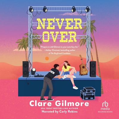 Never Over: A Novel Audibook, by Clare Gilmore