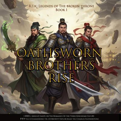 Oathsworn Brothers Rise: R3K: Legends of the Broken Throne (三国演义, Sānguó yanyì, or The Romance Of the Three Kingdoms Ch.1-20)) Audibook, by Luo Guanzhong