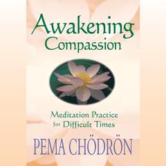 Awakening Compassion: Meditation Practice for Difficult Times Audibook, by Pema Chödrön